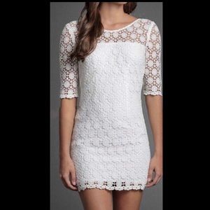 Off-White Lace Dress